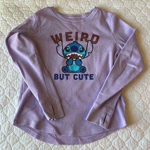 Disney’s Stitch Size 10 Thermal Top